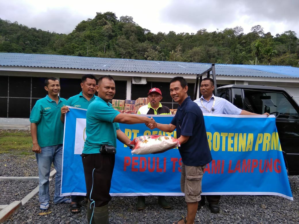 CP Prima Peduli Tragedi Tsunami Selat Sunda